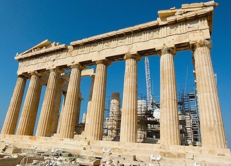 the parthenon is dedicated to which goddess