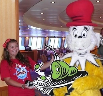 Enjoy green eggs and ham with Dr. Seuss at Sea aboard Carnival ships
