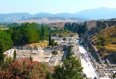 Shore Excursion: Ruins of ancient Ephesus in Turkey