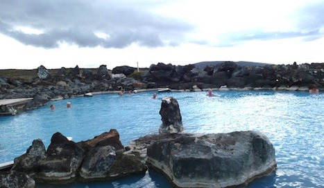 Shore Excursion:  Visiting a restful lagoon on Iceland cruise