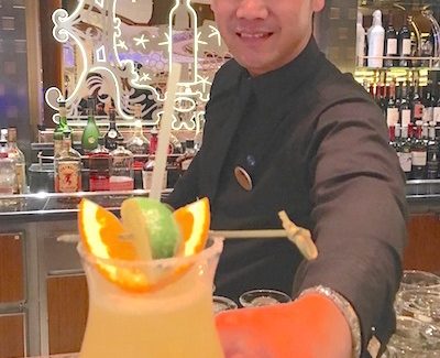 Sipping ‘mocktails’ as part of Regal Princess beverage package