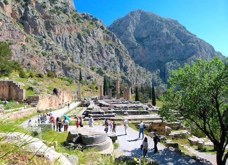 Shore Excursion: Hallucinogenic fumes made Delphi famous