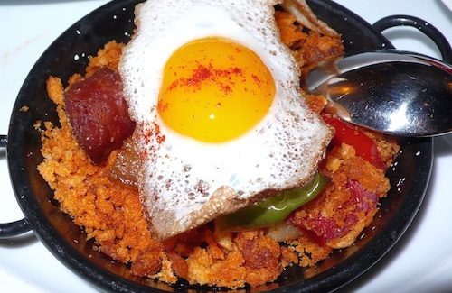 Spanish shore stops a chance to enjoy traditional migas