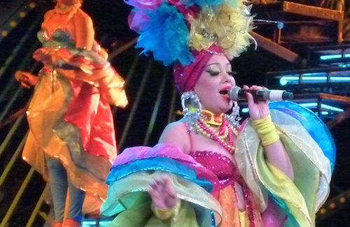 Shore Excursion: Skimpy costumes, beautiful showgirls & guys at Tropicana in Cuba