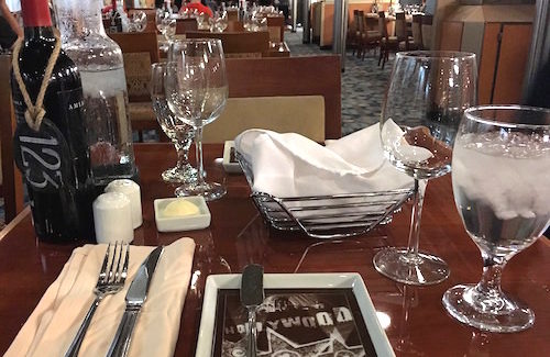Carnival Sensation’s ‘American Table’ offers no tablecloths but tasty menu choices