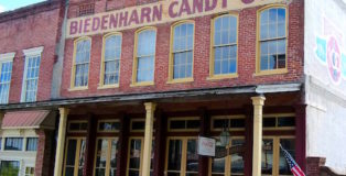 The Biedenharn Coca-Cola Museum is housed in the old building where Coke was first bottled