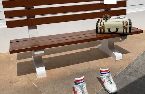 Cruise Trivia: Where is this bench and why is it here?