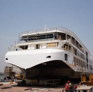 Viking Announces Float Out of Newest Egypt Ship, Viking Amun