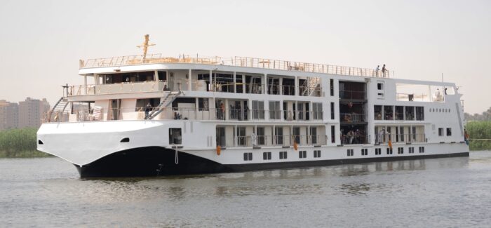 Viking Floats Out Newest Nile River Ship Viking Thoth                   