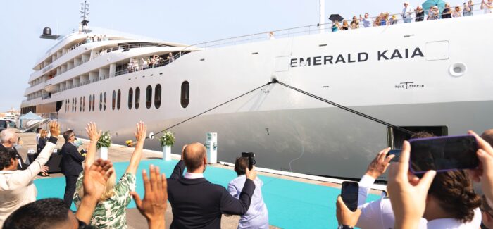 Emerald Cruises Christens Emerald Kaia in Venice   