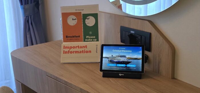 Celestyal Introduces In-Cabin Tablets on Celestyal Discovery