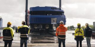 First Ship in Celebrity River Cruises Fleet, Celebrity Compass Completes Float Out